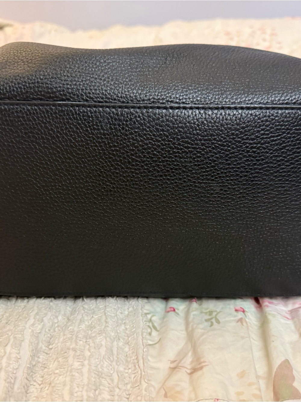 kate spade Black Pebbled Leather Satchel - Picture 4 of 5